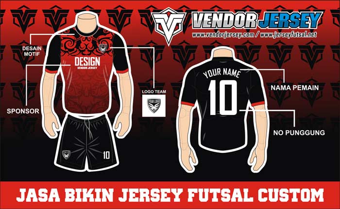 Membuat Kombinasi Warna Jersey Futsal Custom