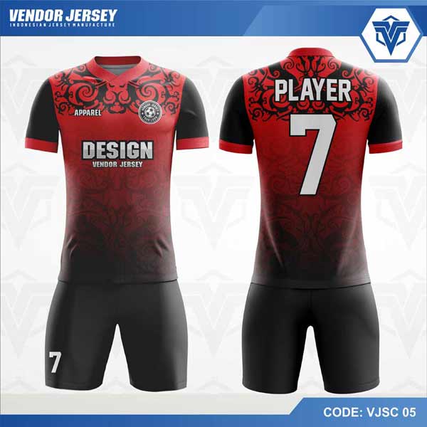  Desain  Baju Futsal  Batik Yang Keren Vendor Jersey  Printing 