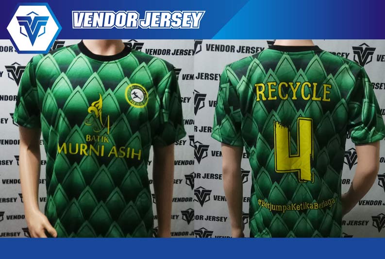 jasa pembuatan Setelan Baju Bola Full Printing